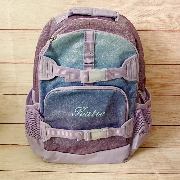 pottery barn ombre backpack